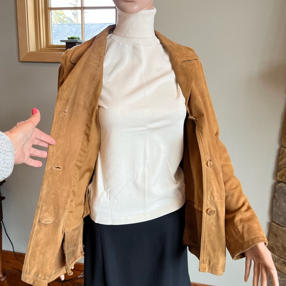 Vintage Free Living suede jacket. Circa 1990s - Picture 6 of 12